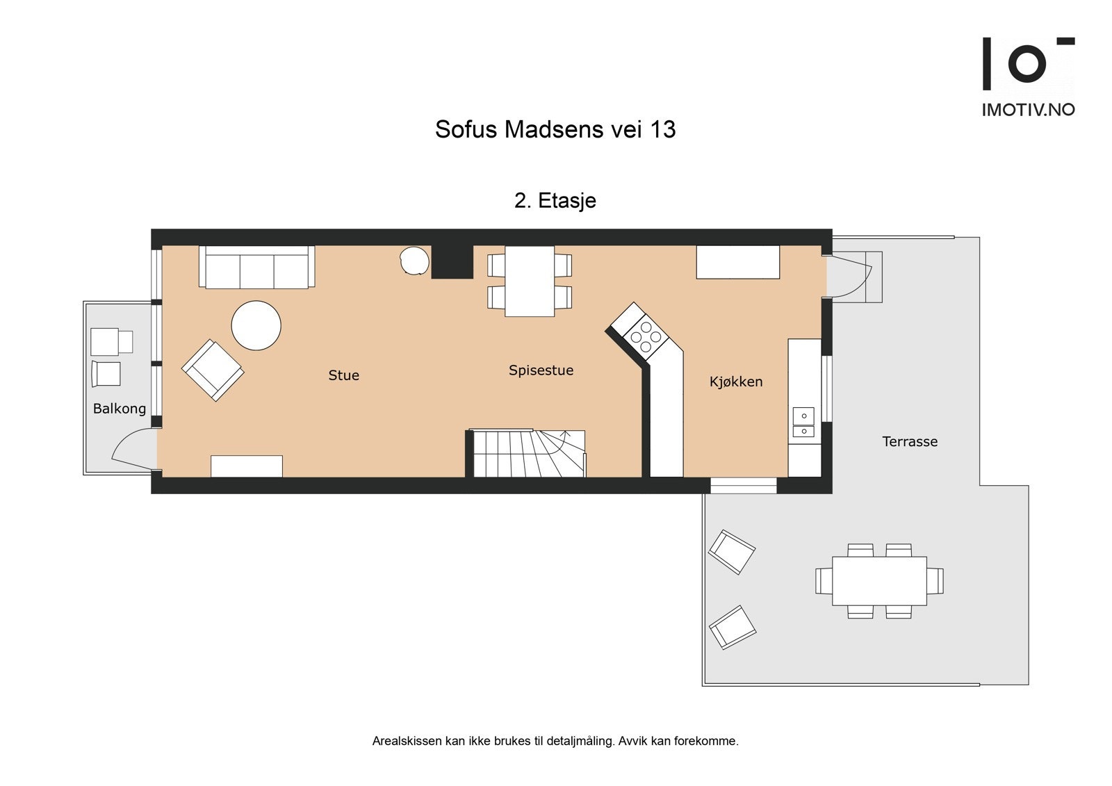 Planløsning 2. etasje Galleribilde