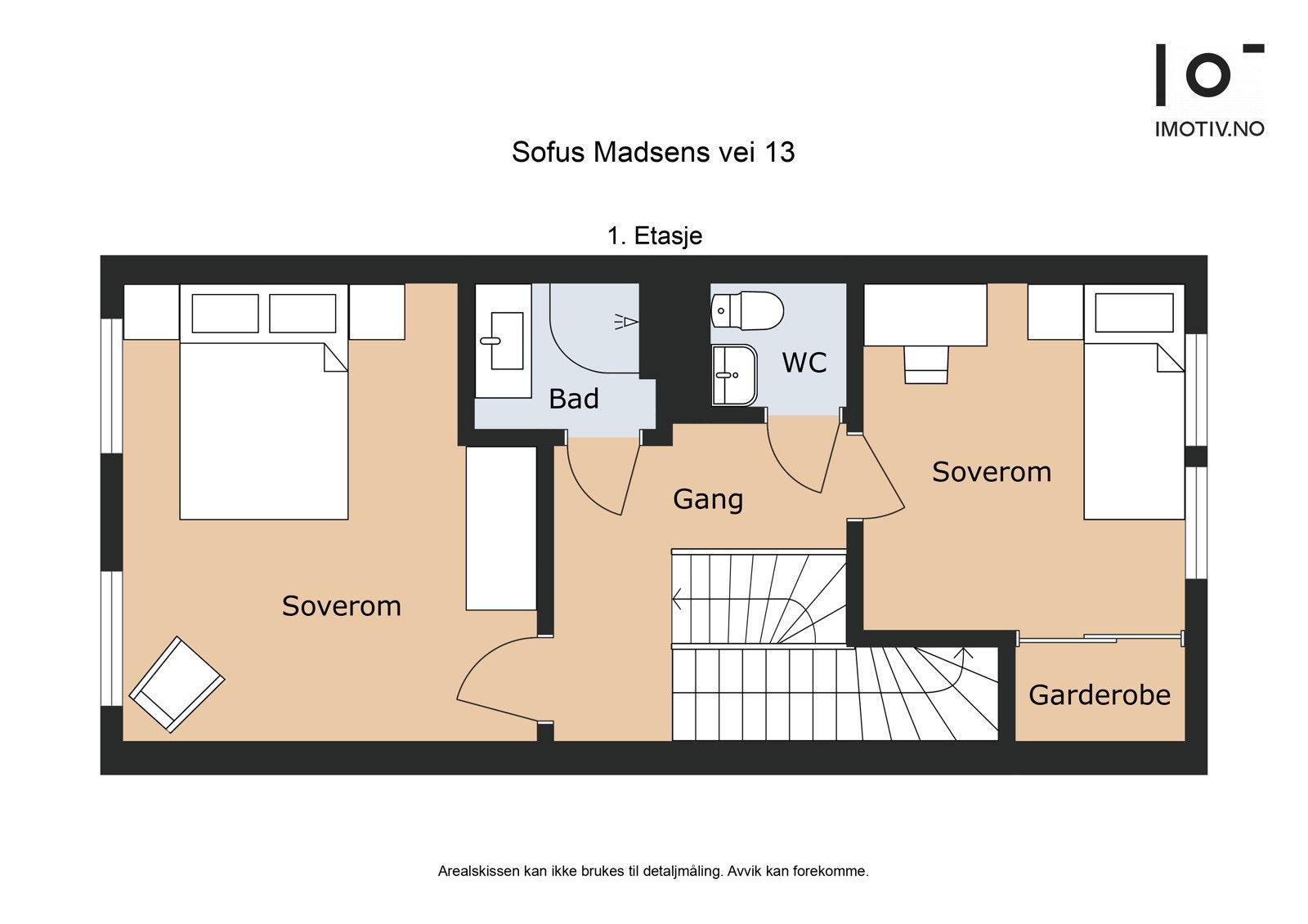 Planløsning 1. etasje Galleribilde