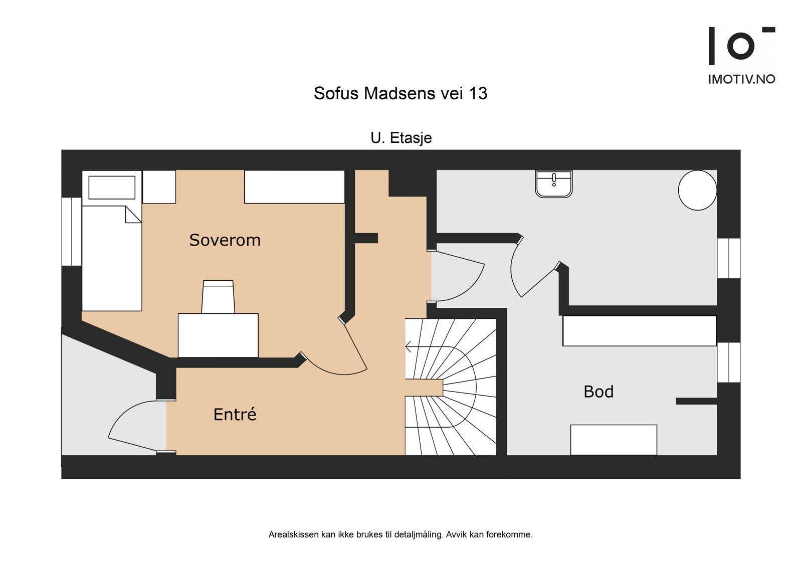 Planløsning underetasje Galleribilde