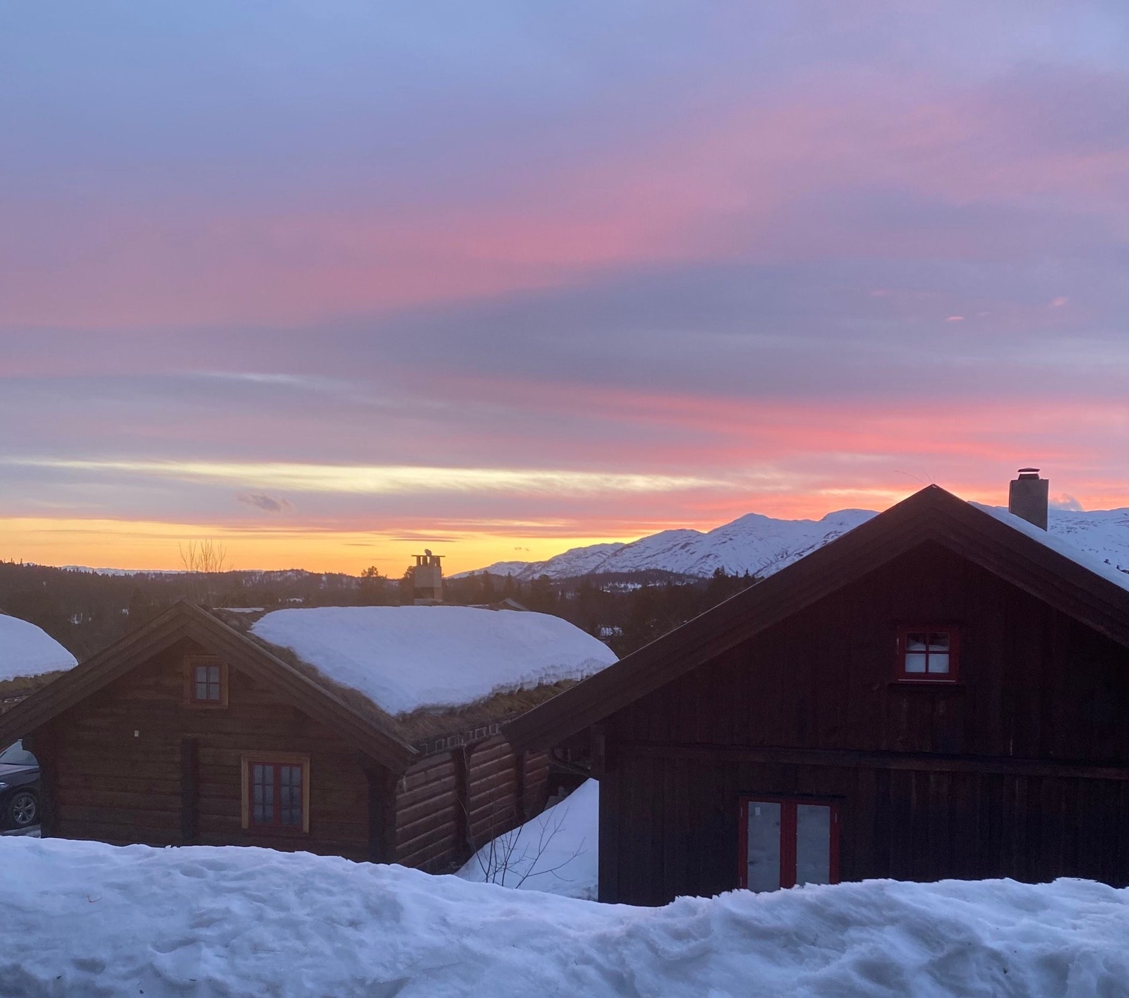 Himmel over Rauland Skisenter Galleribilde