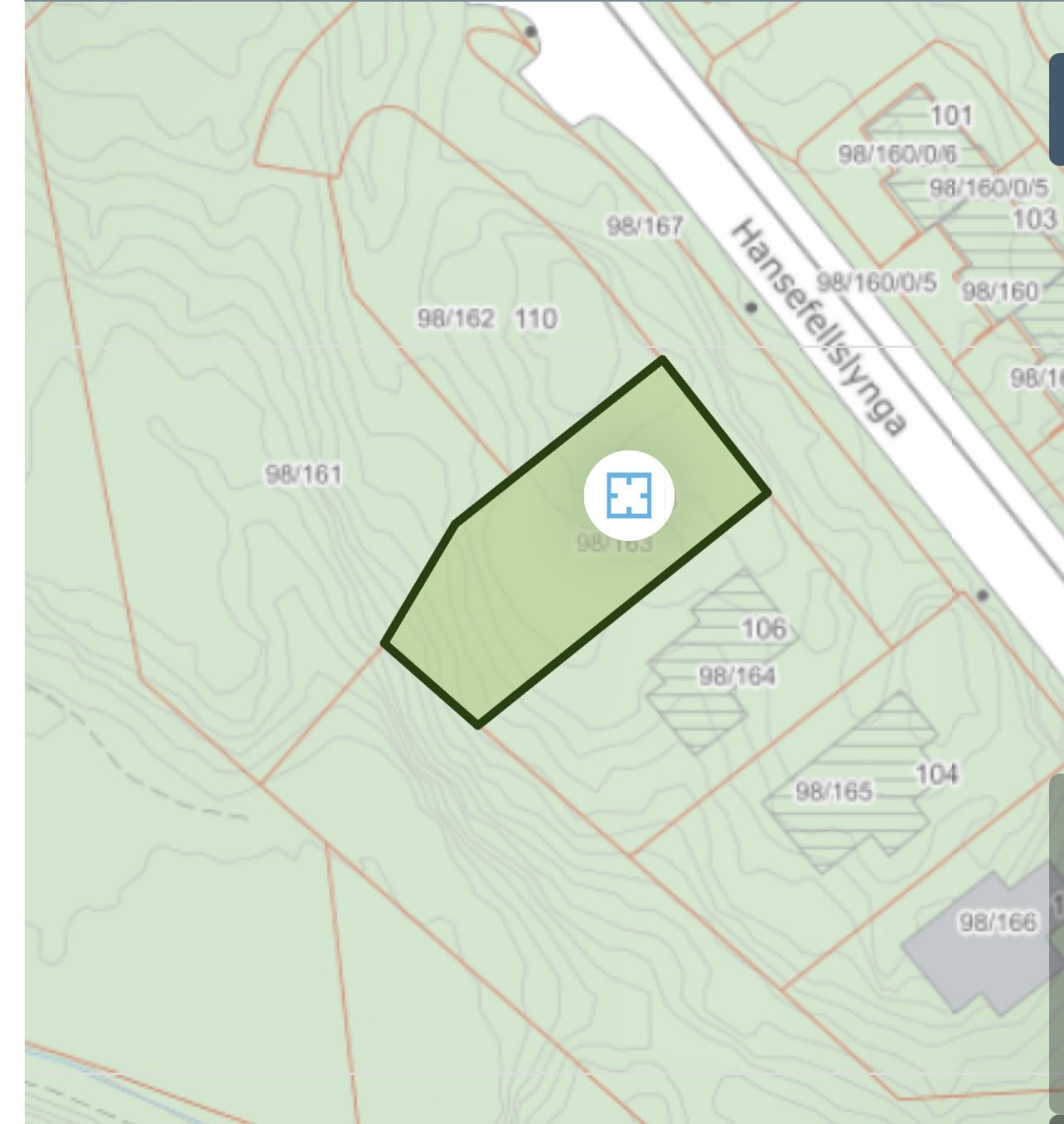 Hansefellslynga 108 har tomt på 697 kvm. Galleribilde