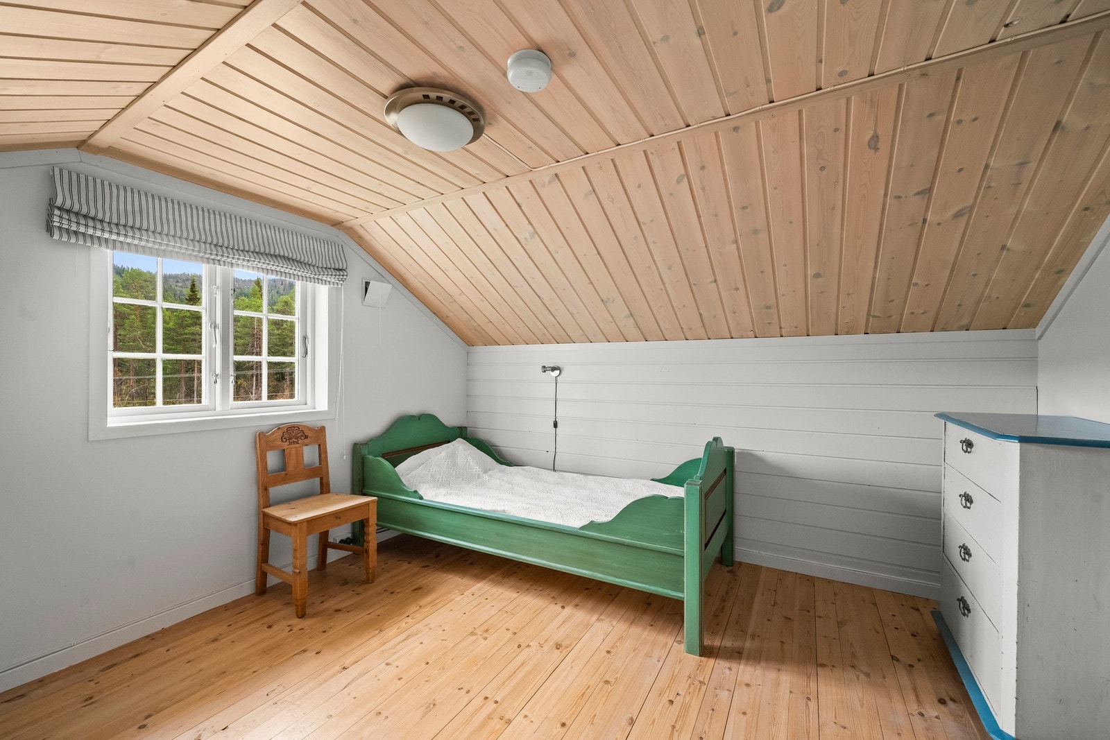Soverom 1 loftsetasje. Galleribilde