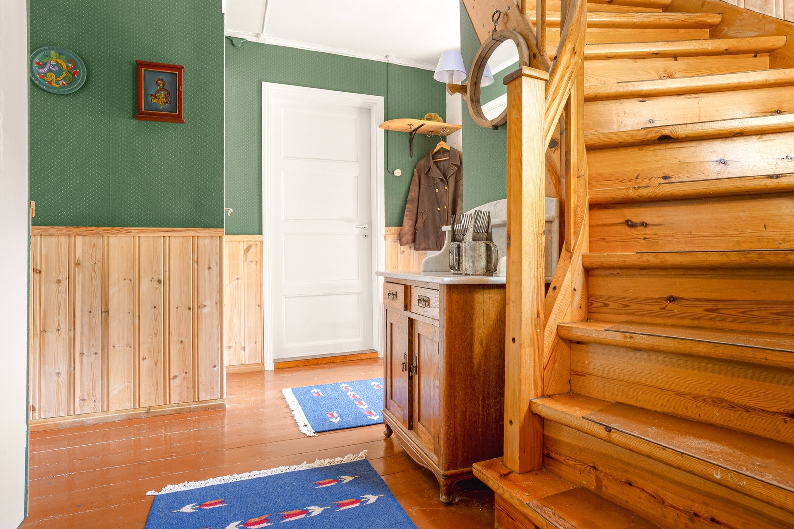 Vi beveger oss opp i boligens 2. etasje. Galleribilde