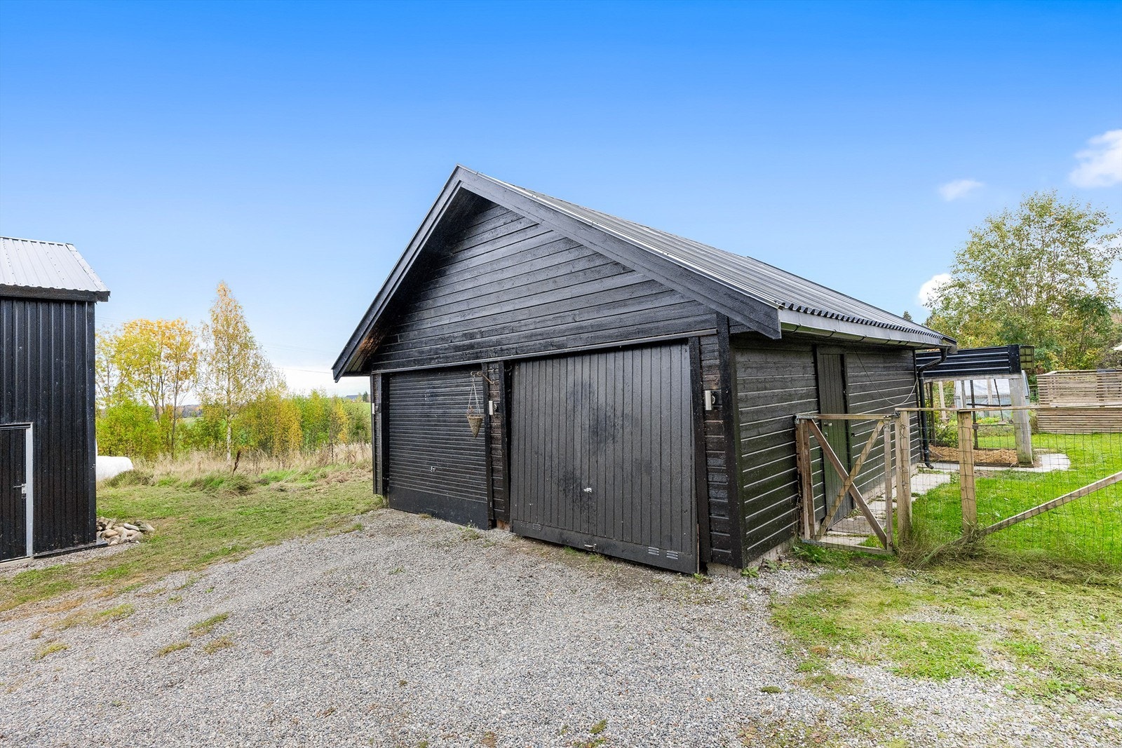 Dobbeltgarasje målt opp til 40 kvm. Galleribilde