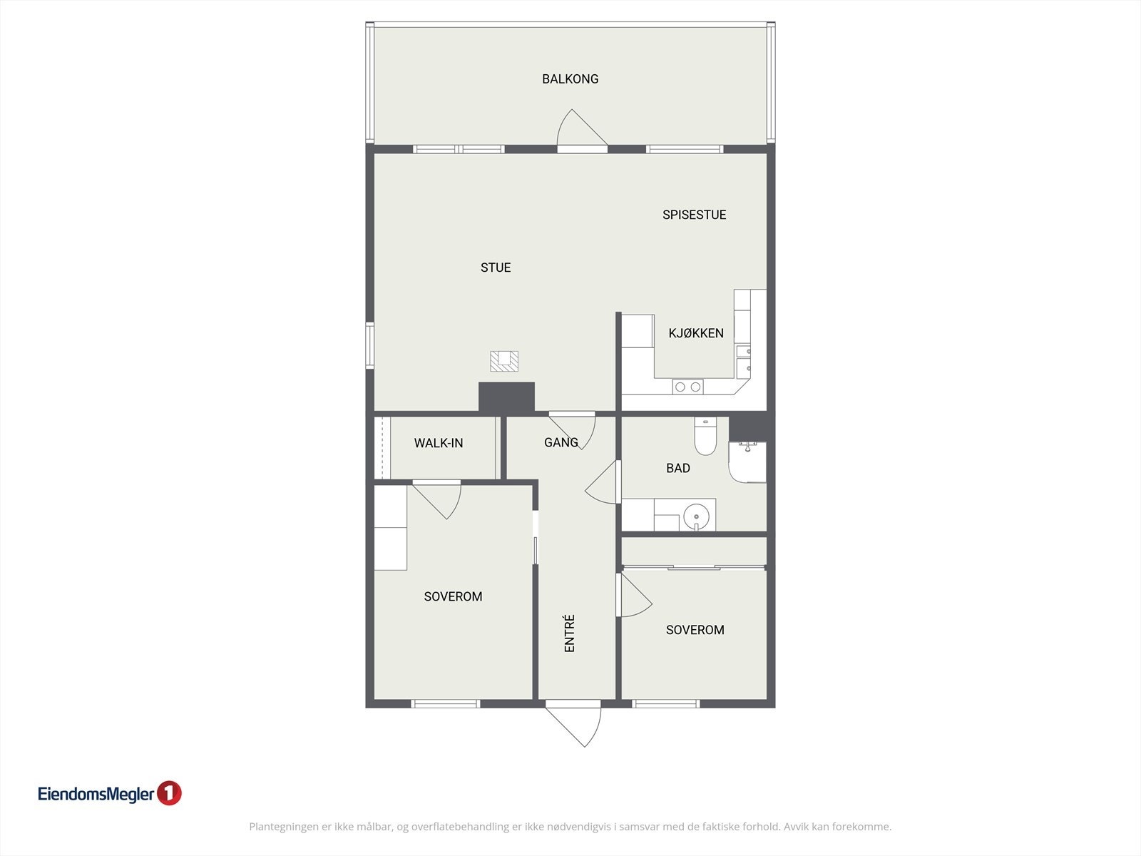 Plantegning. Galleribilde