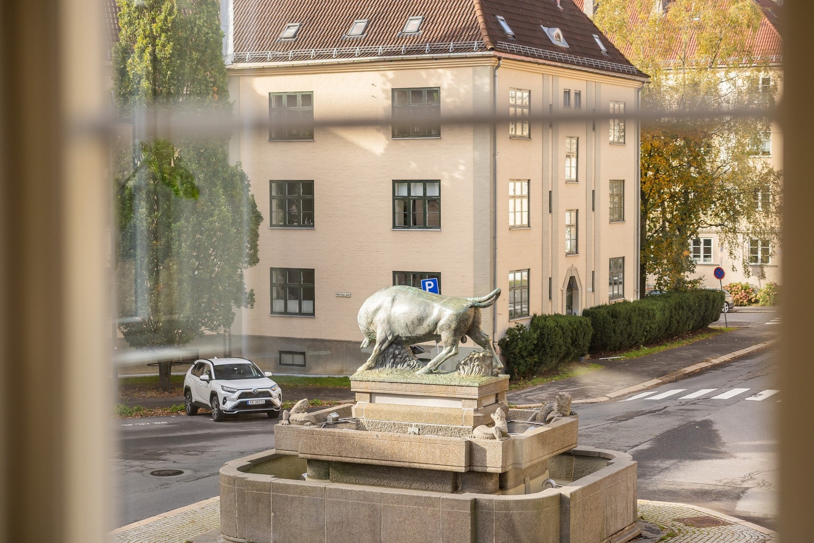 Trivelig utsyn fra leiligheten. Galleribilde