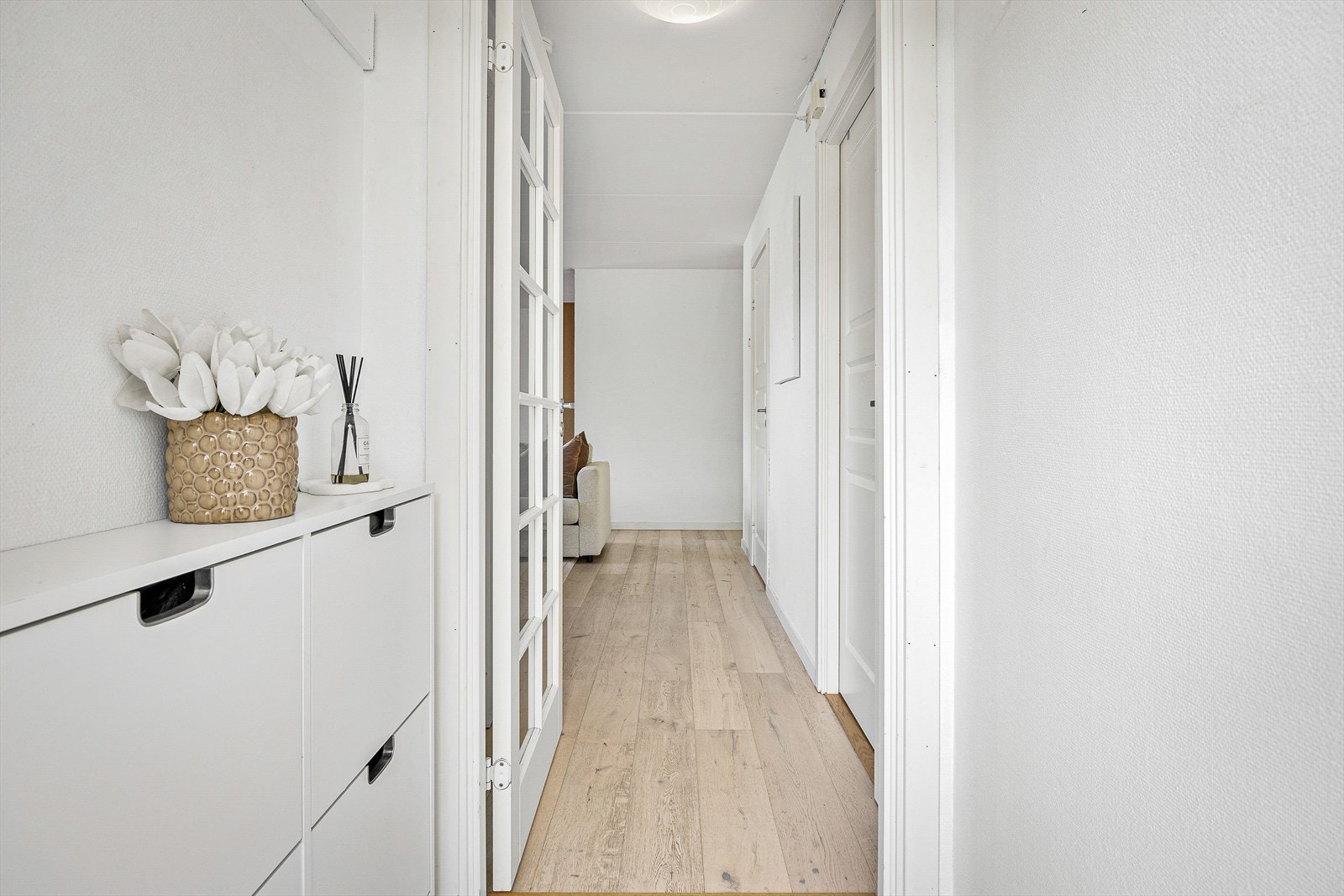 Leiligheten er pent oppusset. Galleribilde