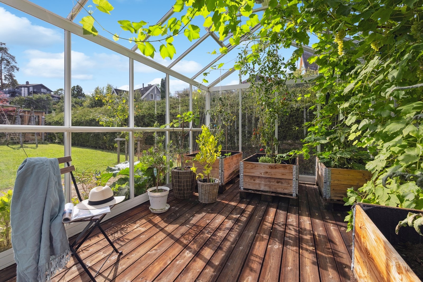 Eget drivhus må jo være et eldorado for planteelskere! Galleribilde