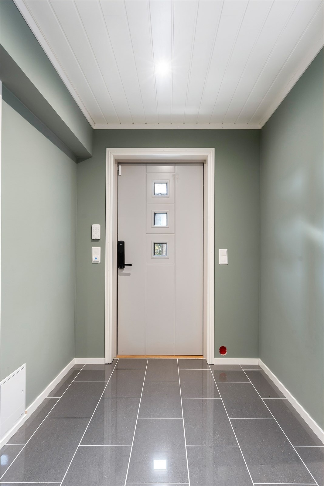 Ny inngangsdør. Galleribilde