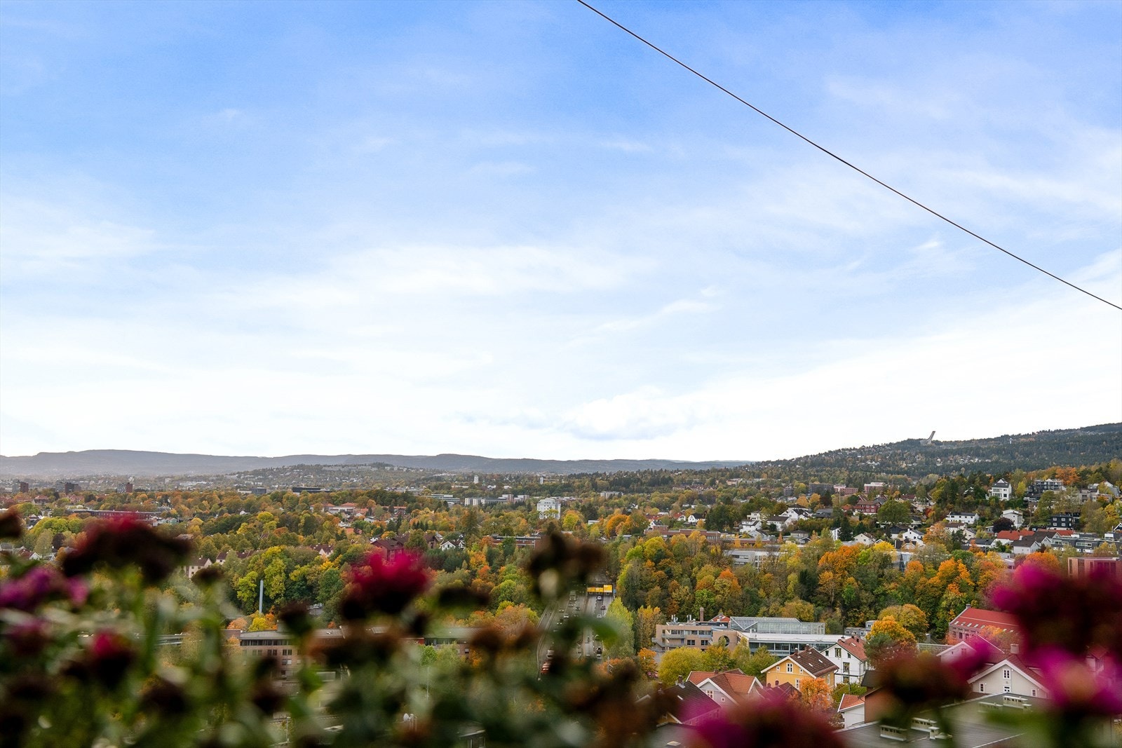 Her har man panoramautsikt over store deler av Oslo! Galleribilde