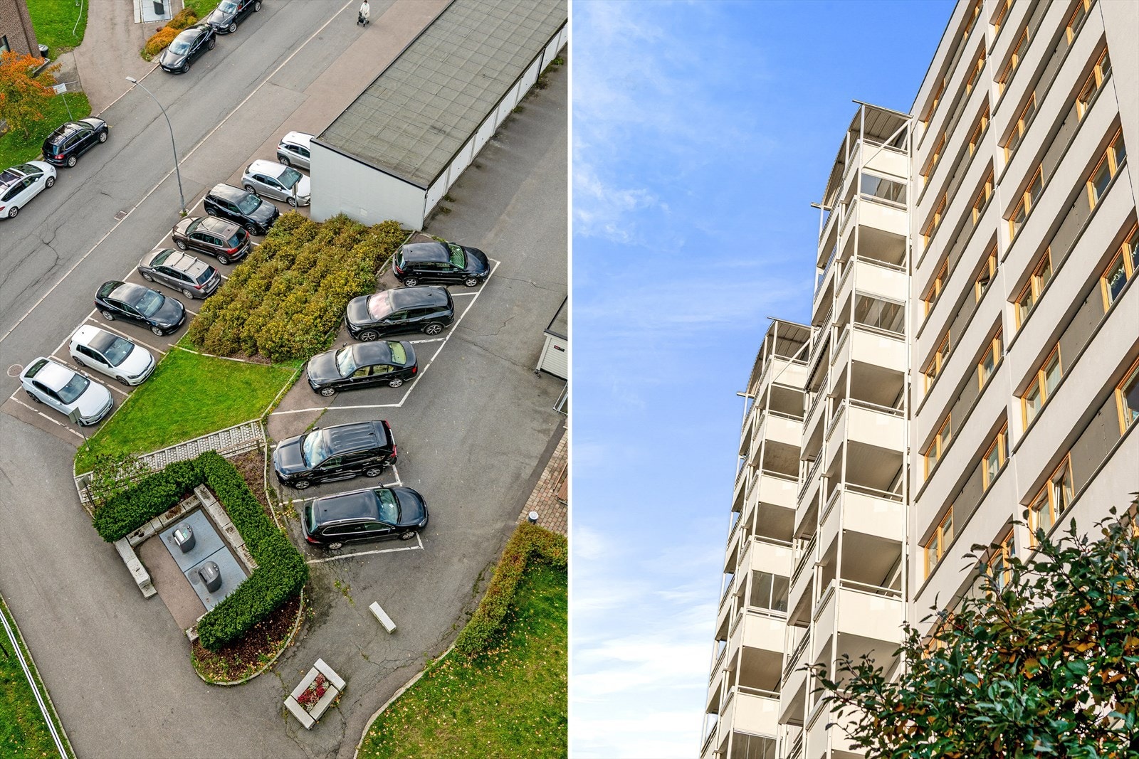 Laderne vil være på flere av disse plassene. Her er det 1. mann til mølla for å parkere Galleribilde