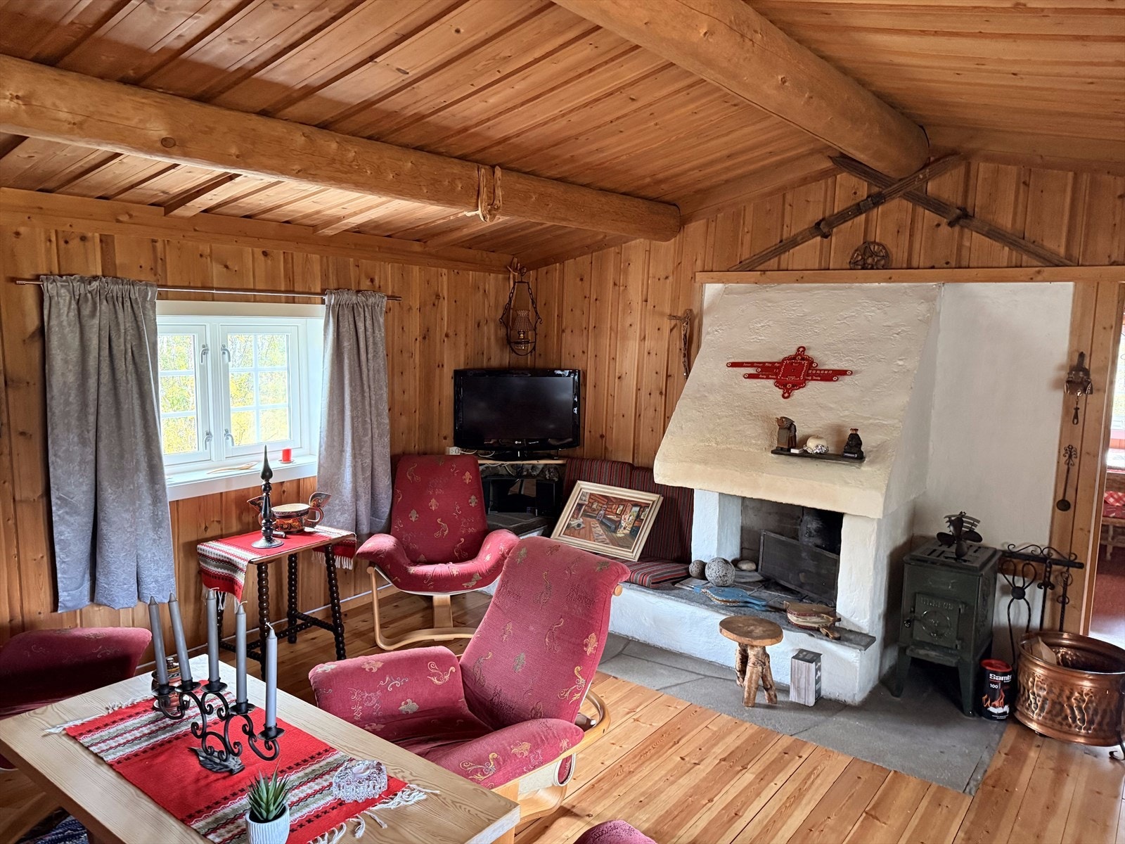 Stue/spisestue Galleribilde