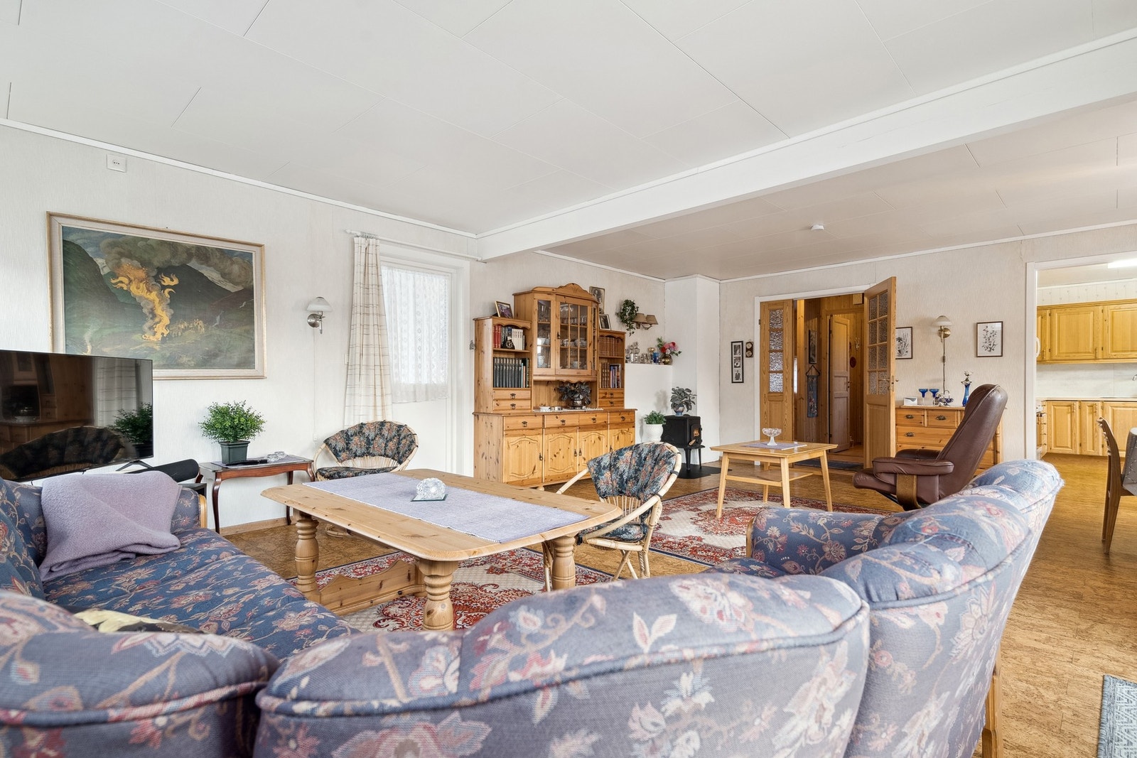 Dør ut til terrassen. Galleribilde