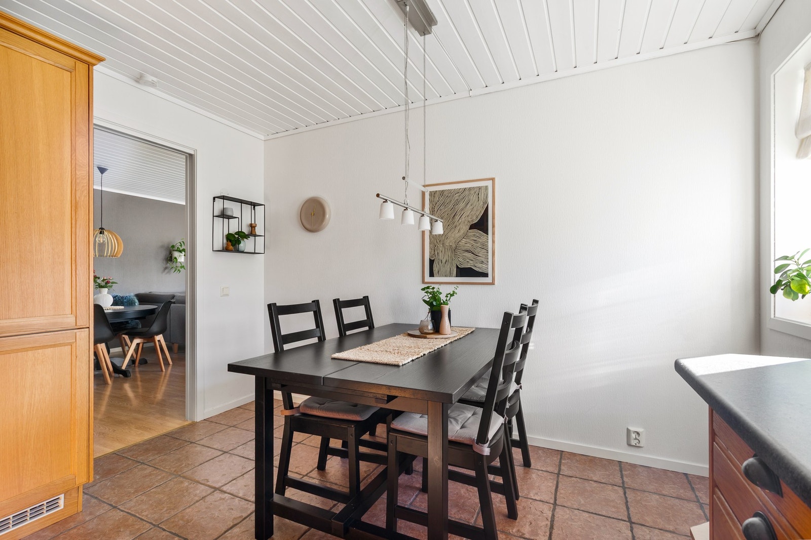 God plass til et spisebord Galleribilde