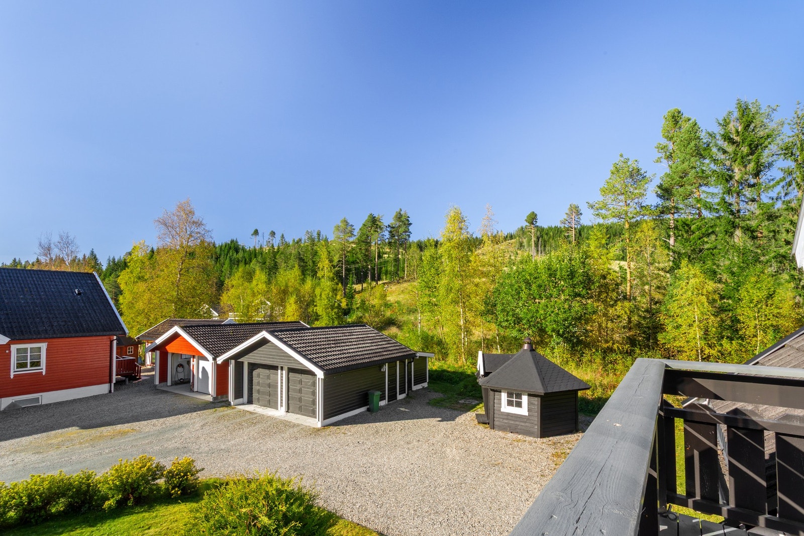 Balkong i loftetasje Galleribilde