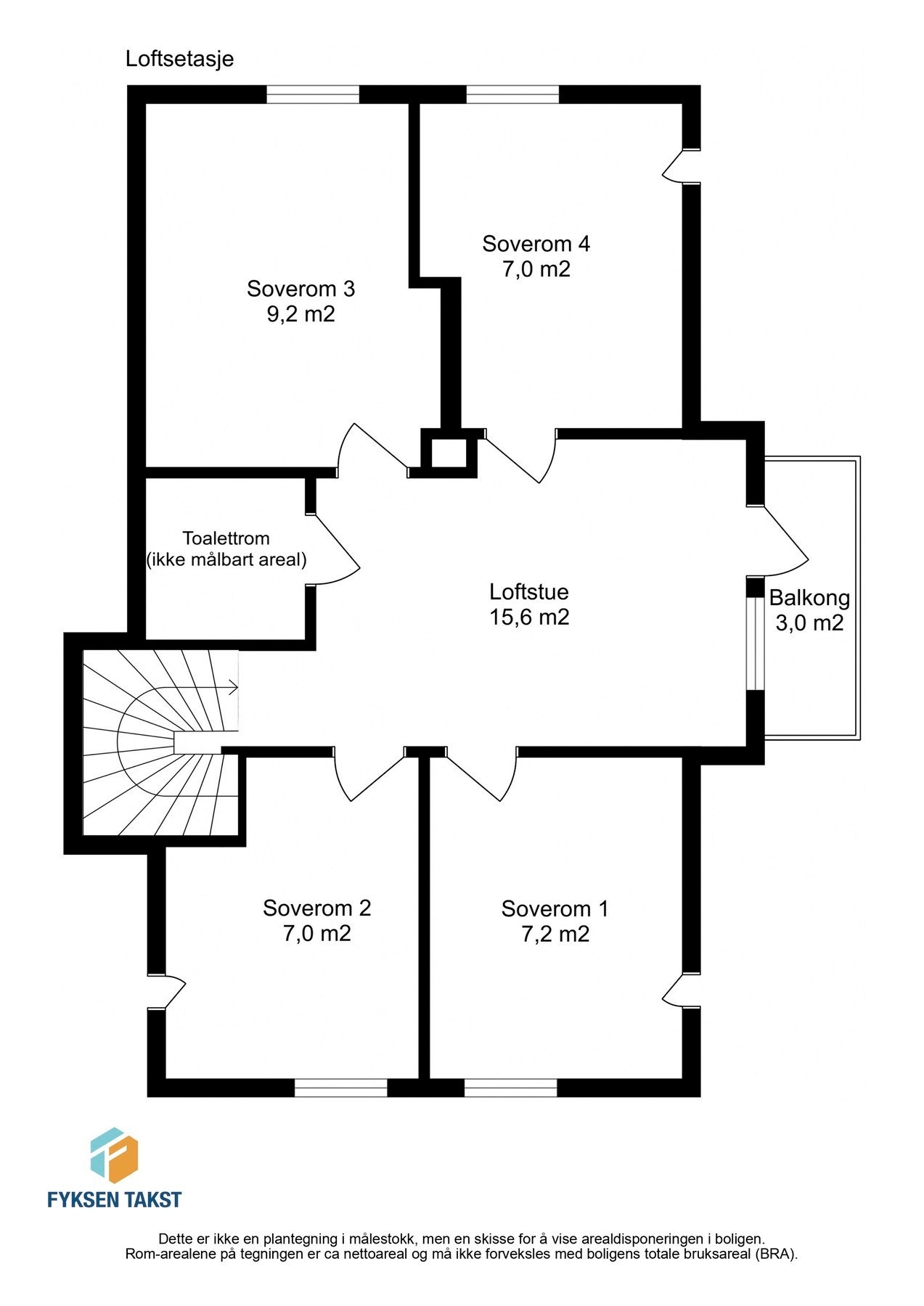 Planskisse Galleribilde