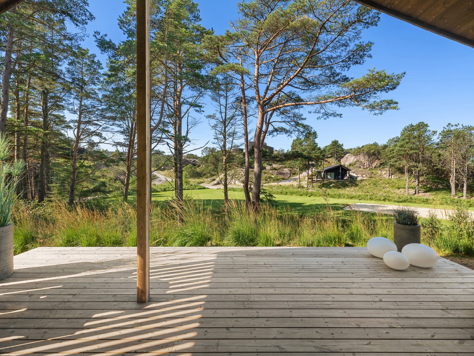 Ogna golfklubb ligger bare et steinkast unna. Galleribilde