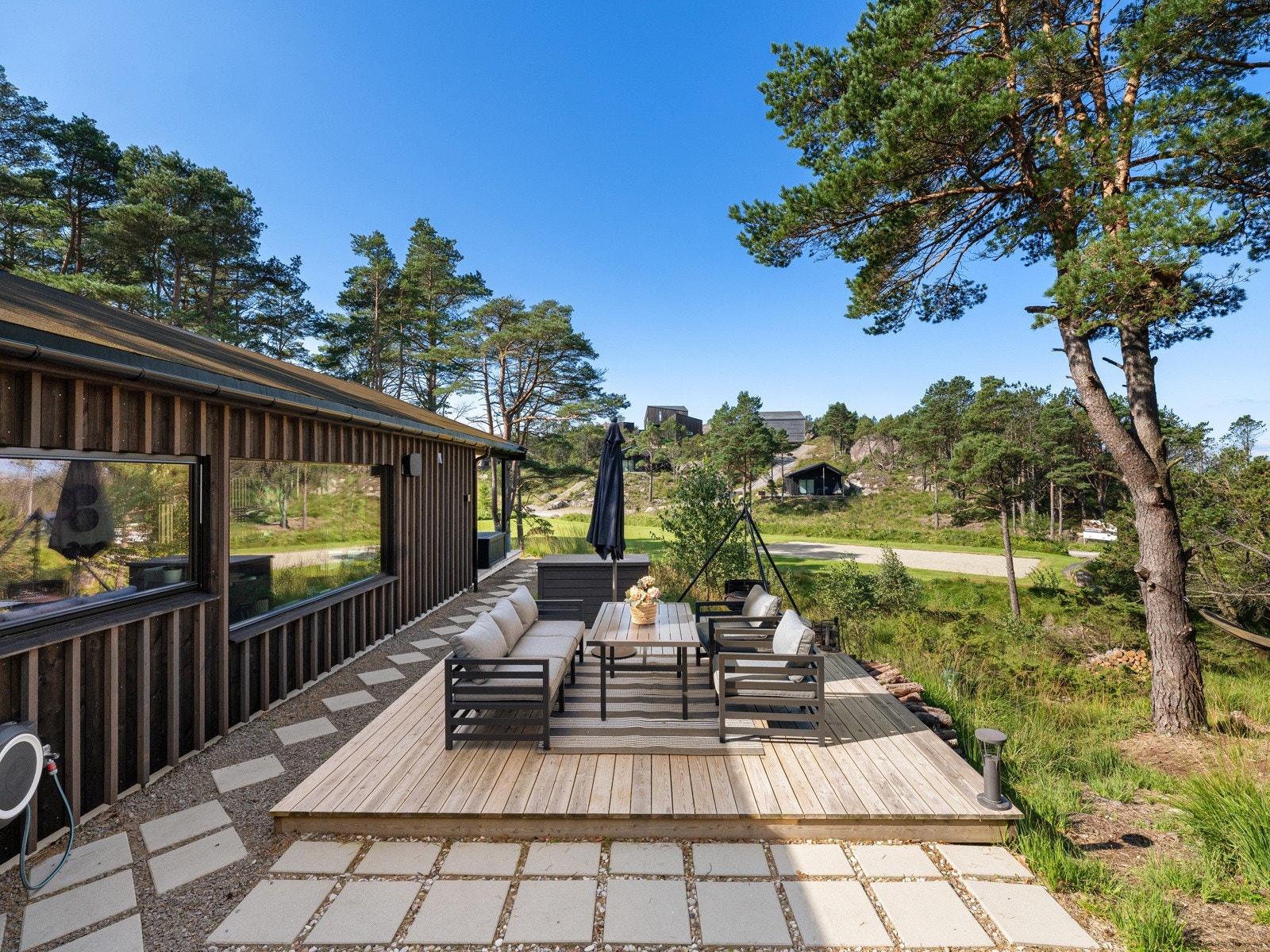 Den friluftsglade vil fryde seg over å ha flotte turområder i nærheten. Galleribilde