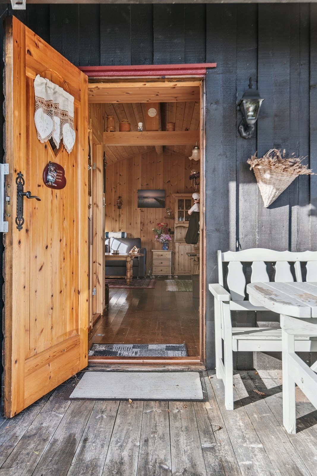 Velkommen inn i hyttas lune atmosfære. Galleribilde