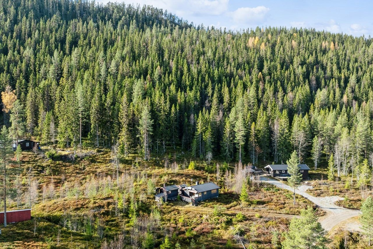 Her bor du midt i et eldorado for friluftsaktiviteter, med turmuligheter rett utenfor døren. Galleribilde