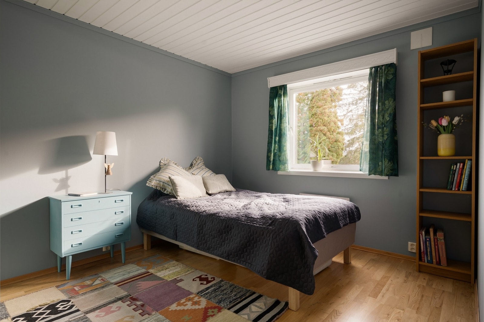 Soverom 4 er det største soverommet i denne etasjen Galleribilde