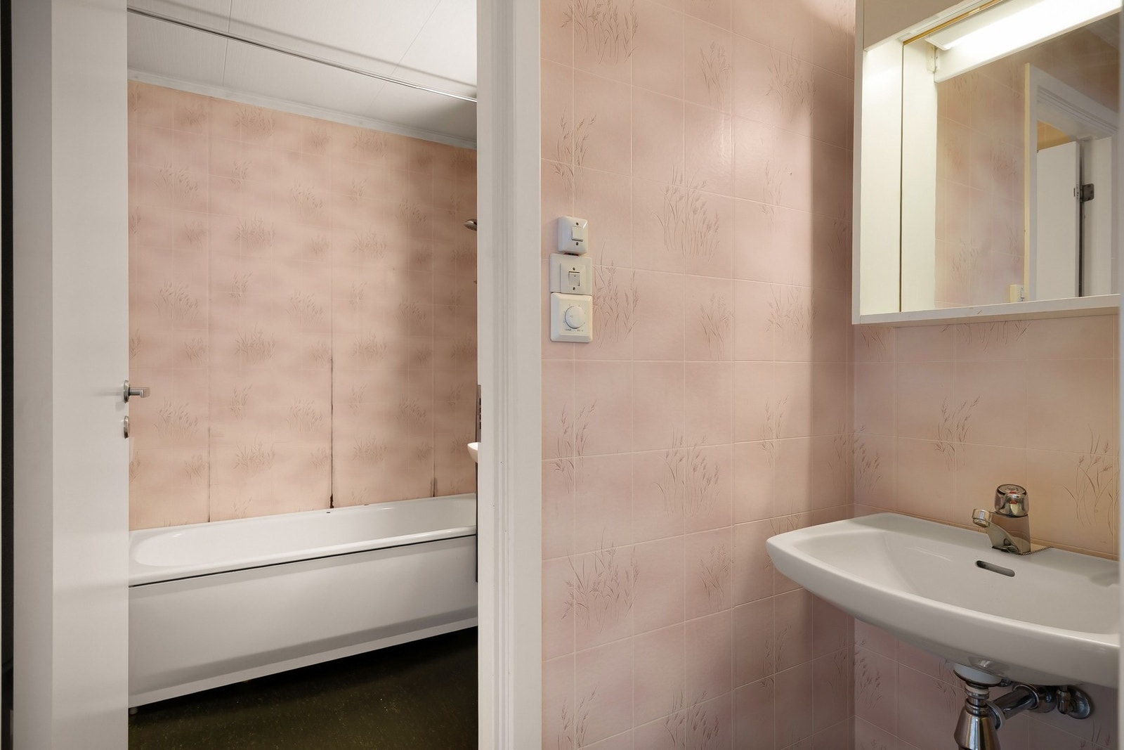 Varme i gulv på bad Galleribilde