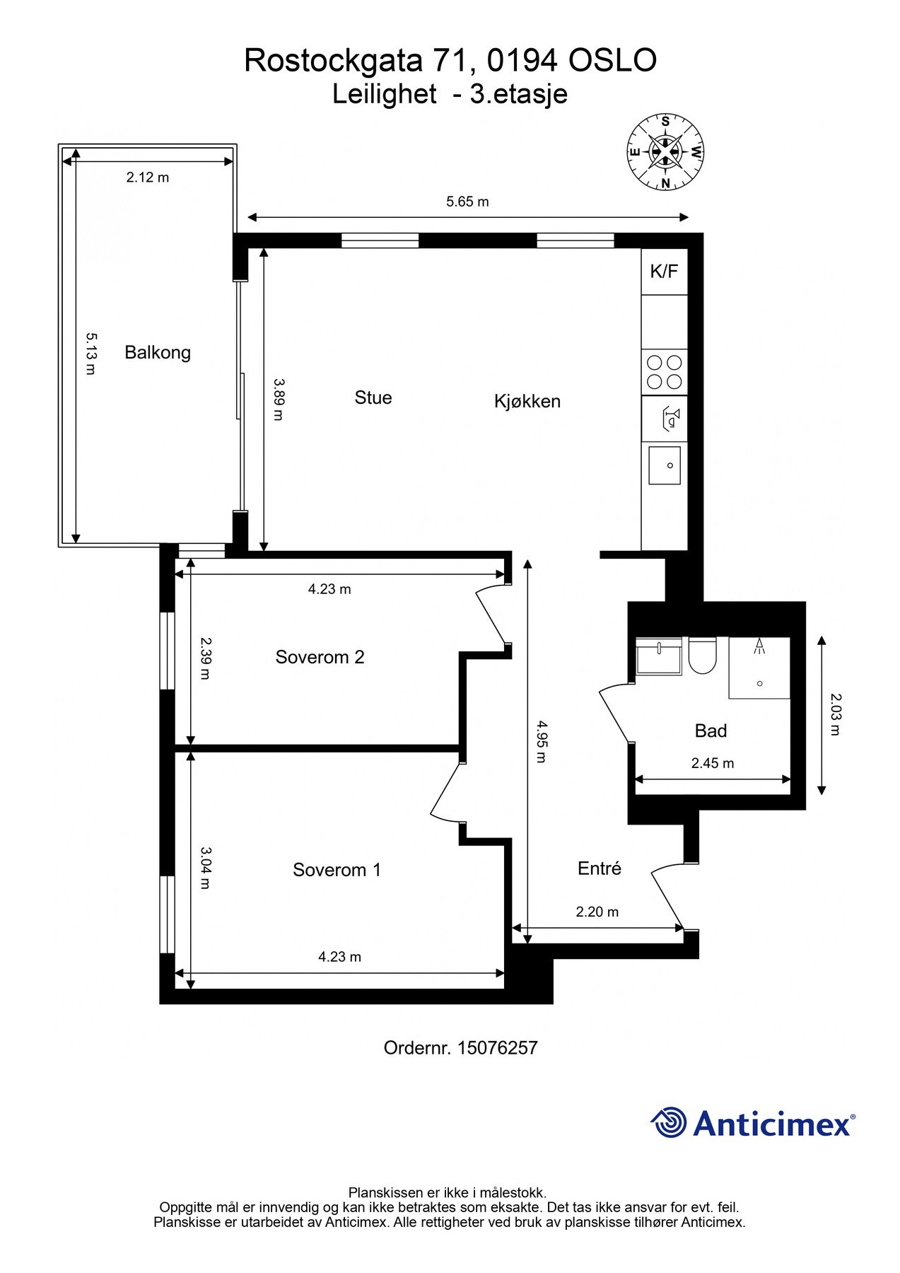 - Plantegning - Galleribilde