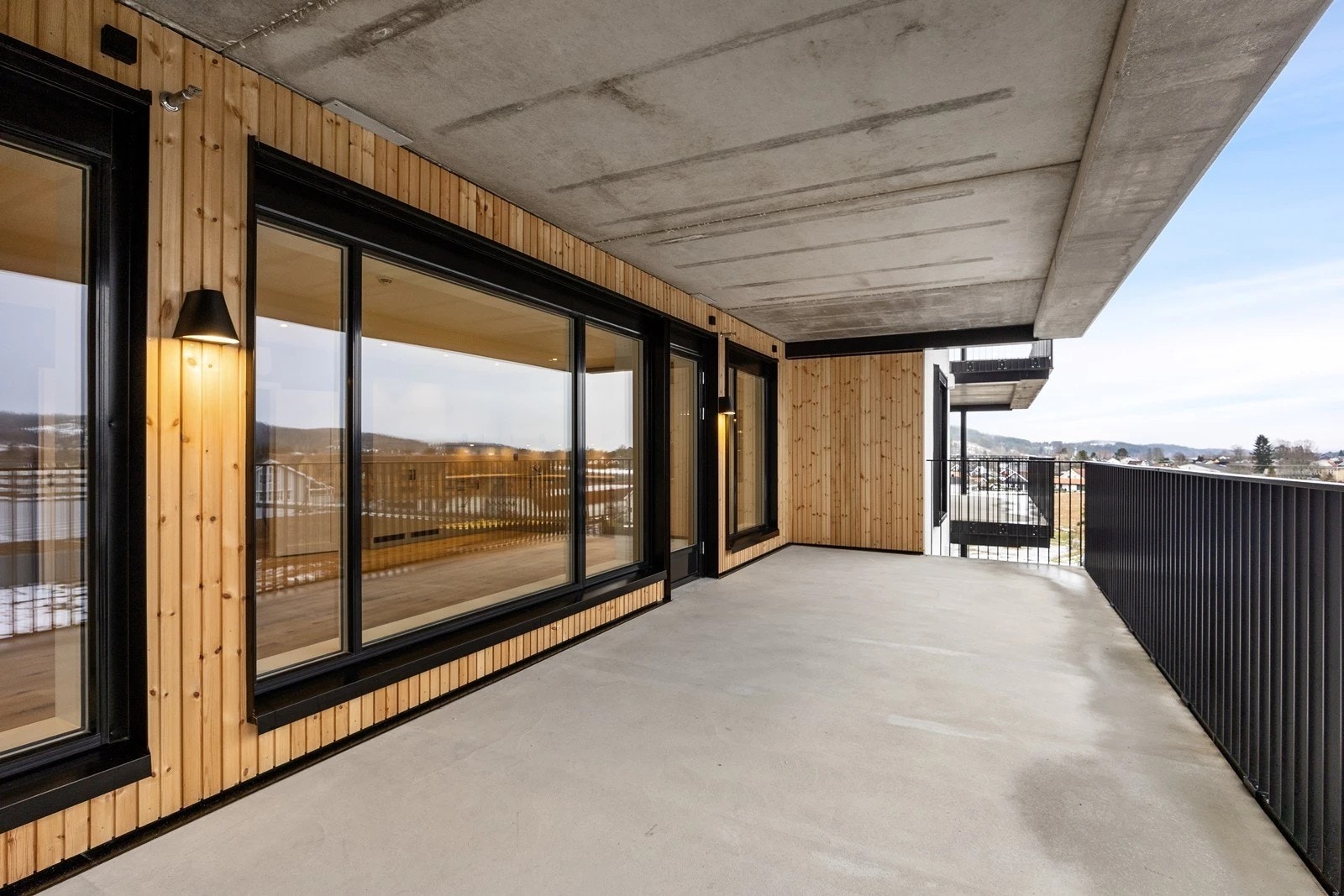 Stor balkong Galleribilde