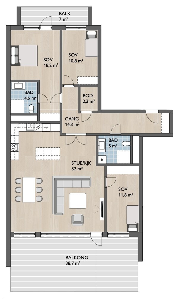 Planskisse. Galleribilde