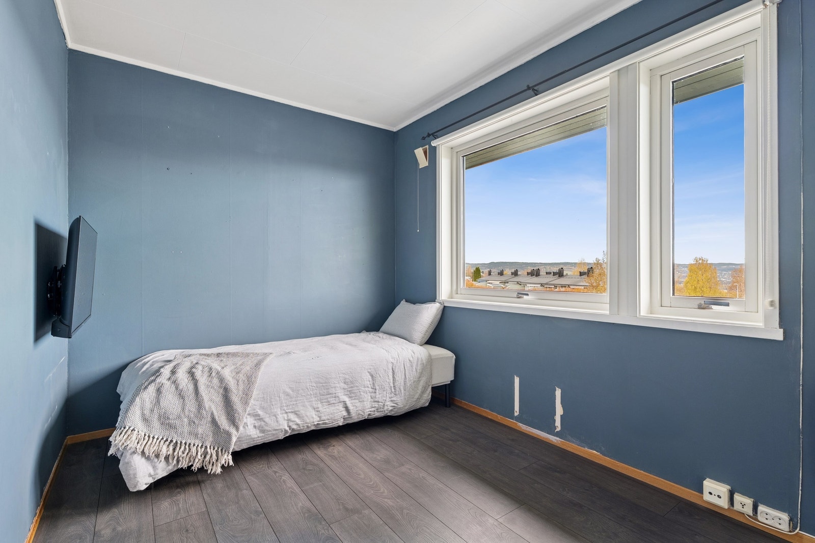 Det tredje soverommet egner seg godt som barnerom, gjesterom eller kontor. Galleribilde