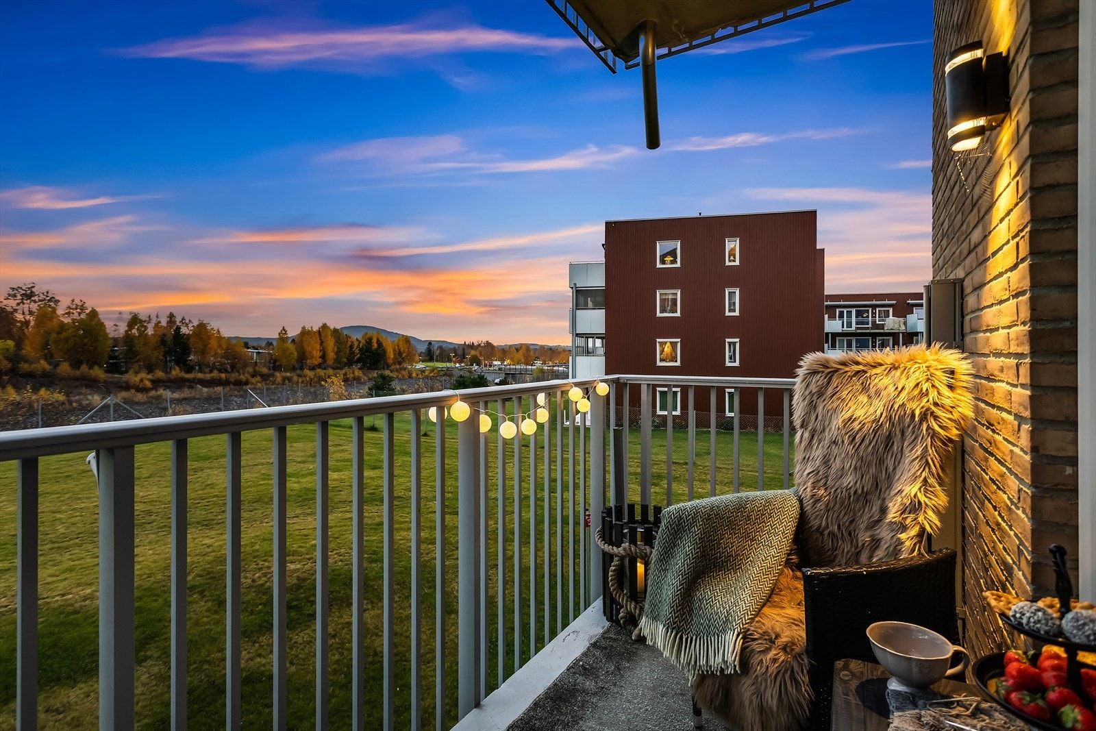 Kveldsstemning. Galleribilde