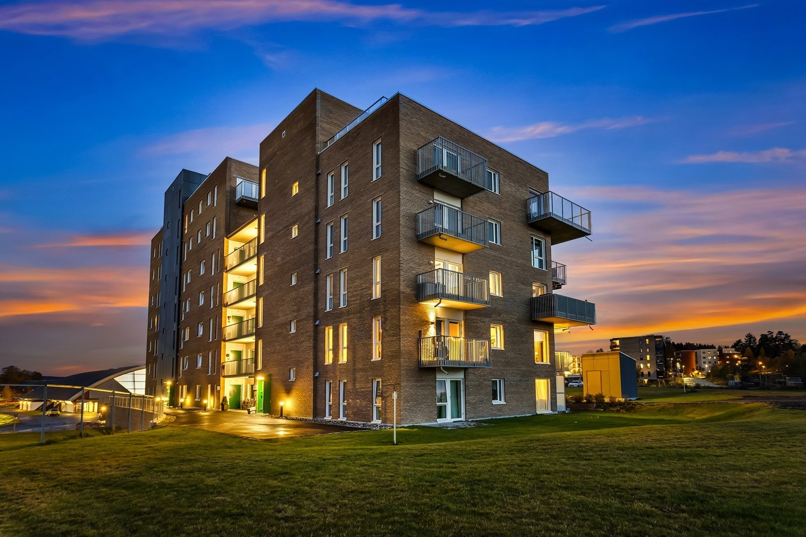 Fasade og fellesområder. Galleribilde