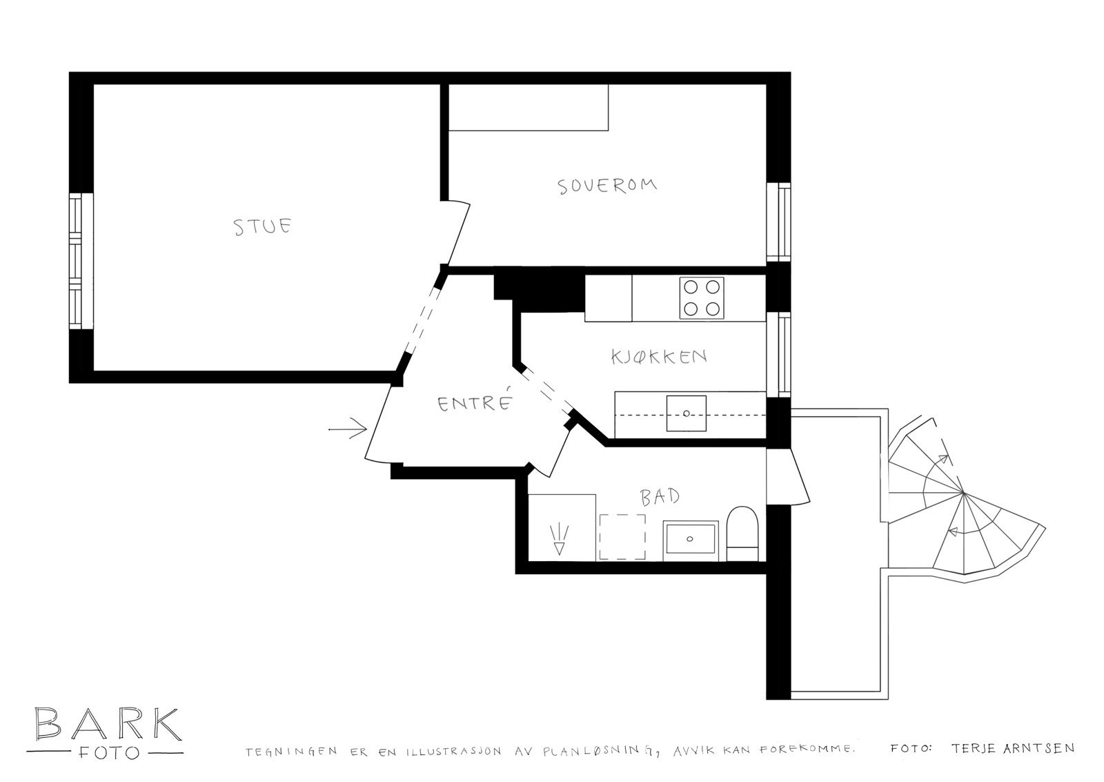 - Planløsning - Galleribilde