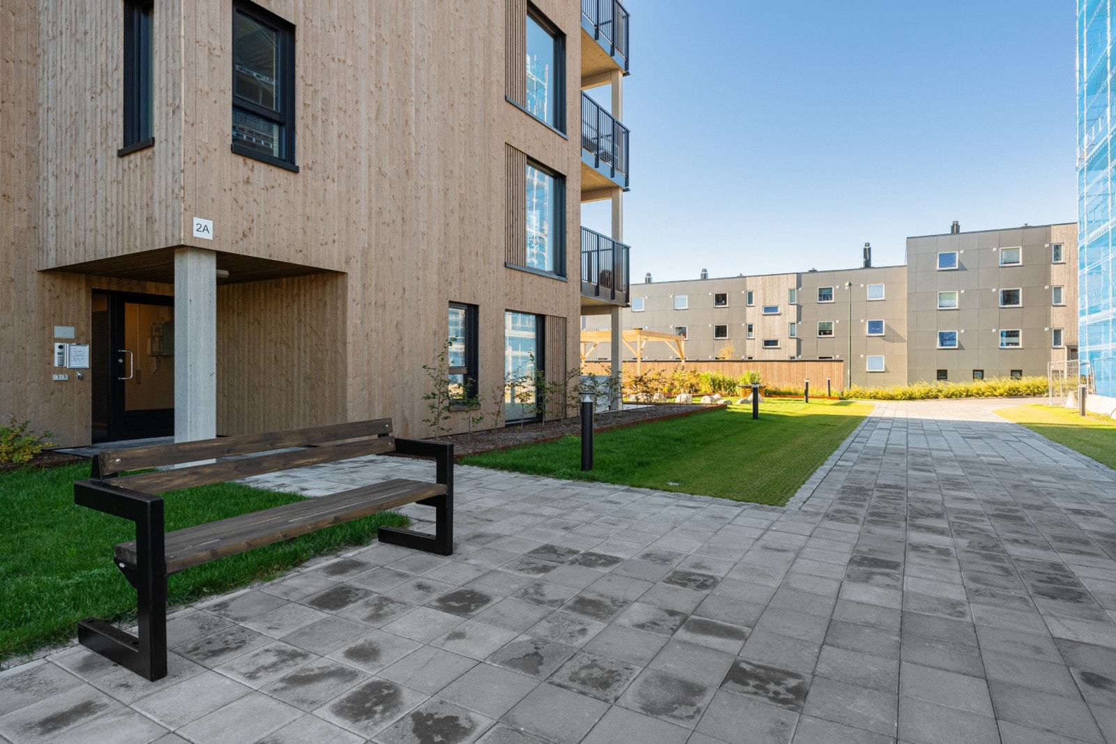 Felles inngangsparti Galleribilde