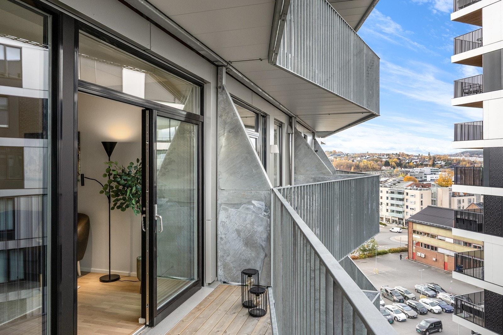 Her kan man bo godt med nærhet til alt man trenger i hverdagen. Galleribilde