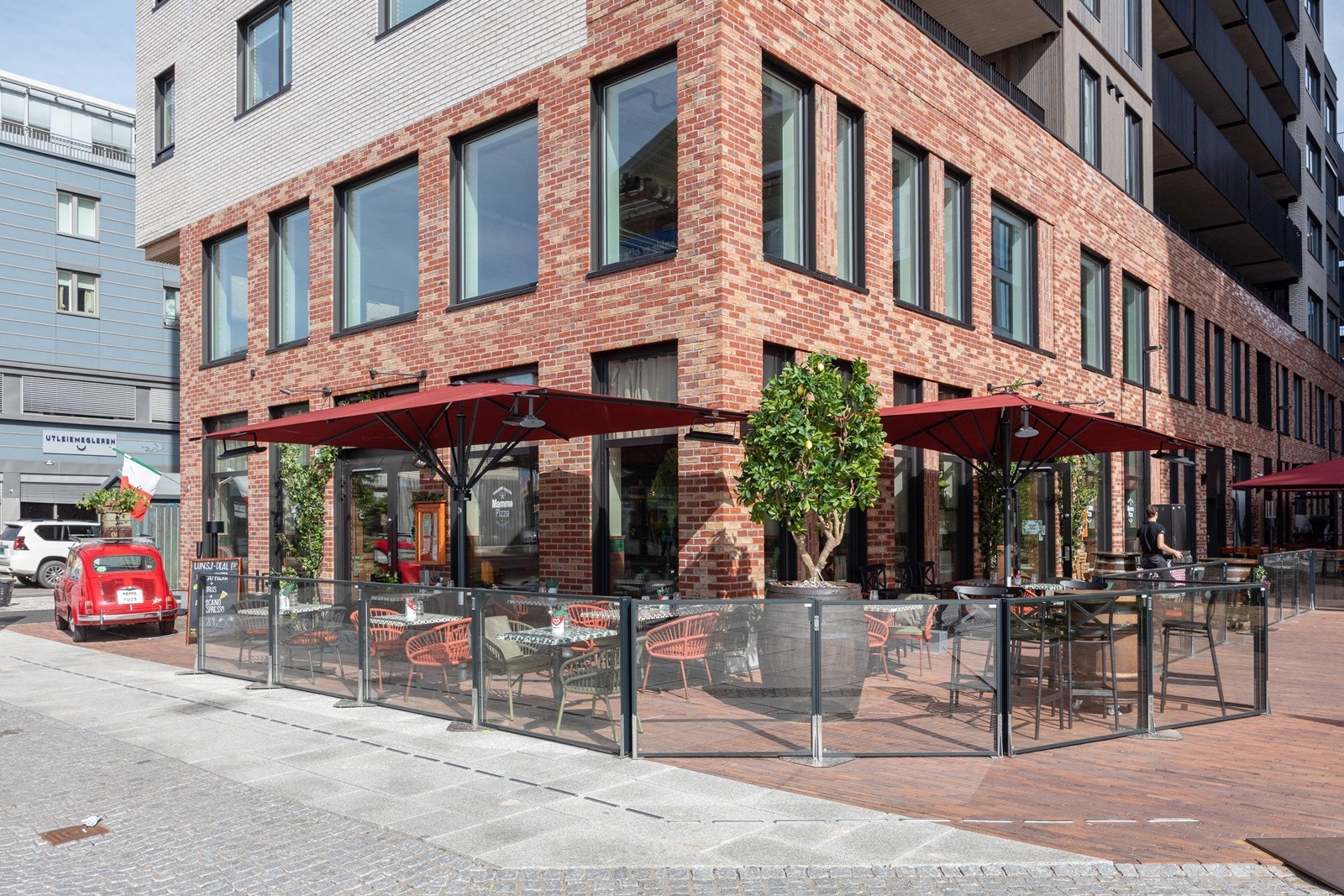 Her kan man nyte et herlig italiensk måltid. Galleribilde