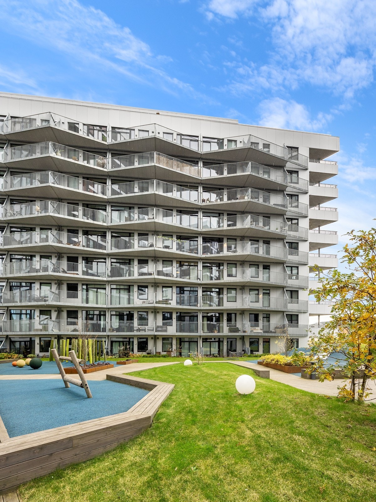 Leiligheten har en herlig beliggenhet i populære Meierikvartalet. Galleribilde