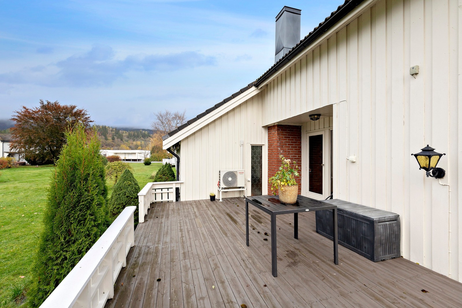 Terrasse på 29 kvm. Galleribilde