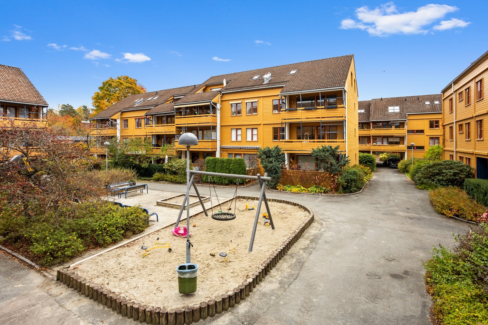 Området er perfekt for barnefamilier med gåavstand til Skøyen skole og flere barnehager. Galleribilde