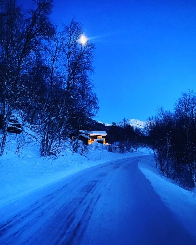 Nydelig frikjøring rett utenfor døren. Galleribilde