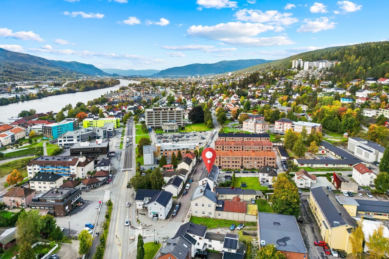 Sentral beliggenhet på Bragernes. Galleribilde