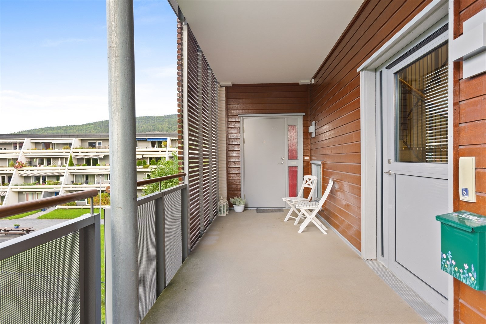 Flott hjørneleilighet med inngang via heis Galleribilde