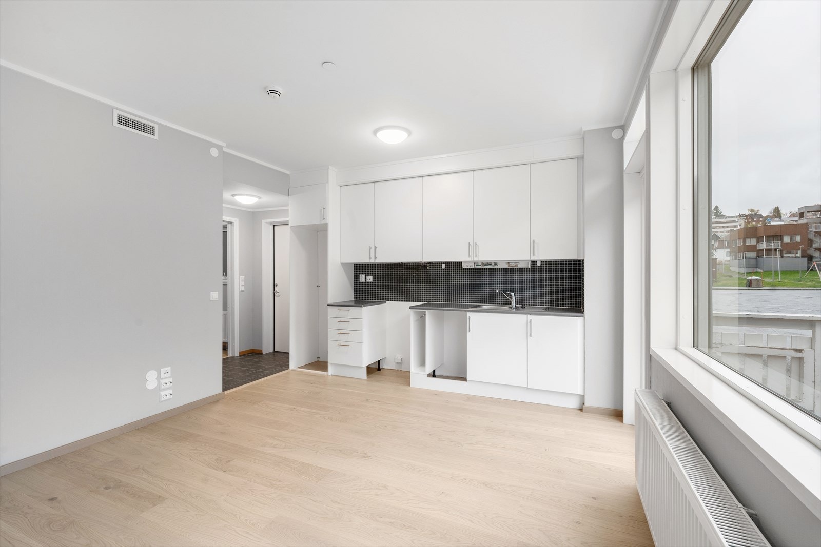 Med vannbåren fjernvarme og balansert ventilasjon sikres du optimalt inneklima året rundt. Galleribilde