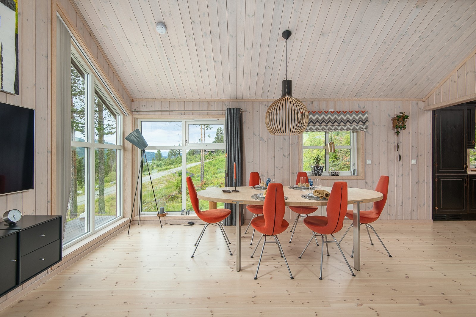 Her er det gode muligheter for å samle venner og familie til sosiale lag på fjellet. Galleribilde