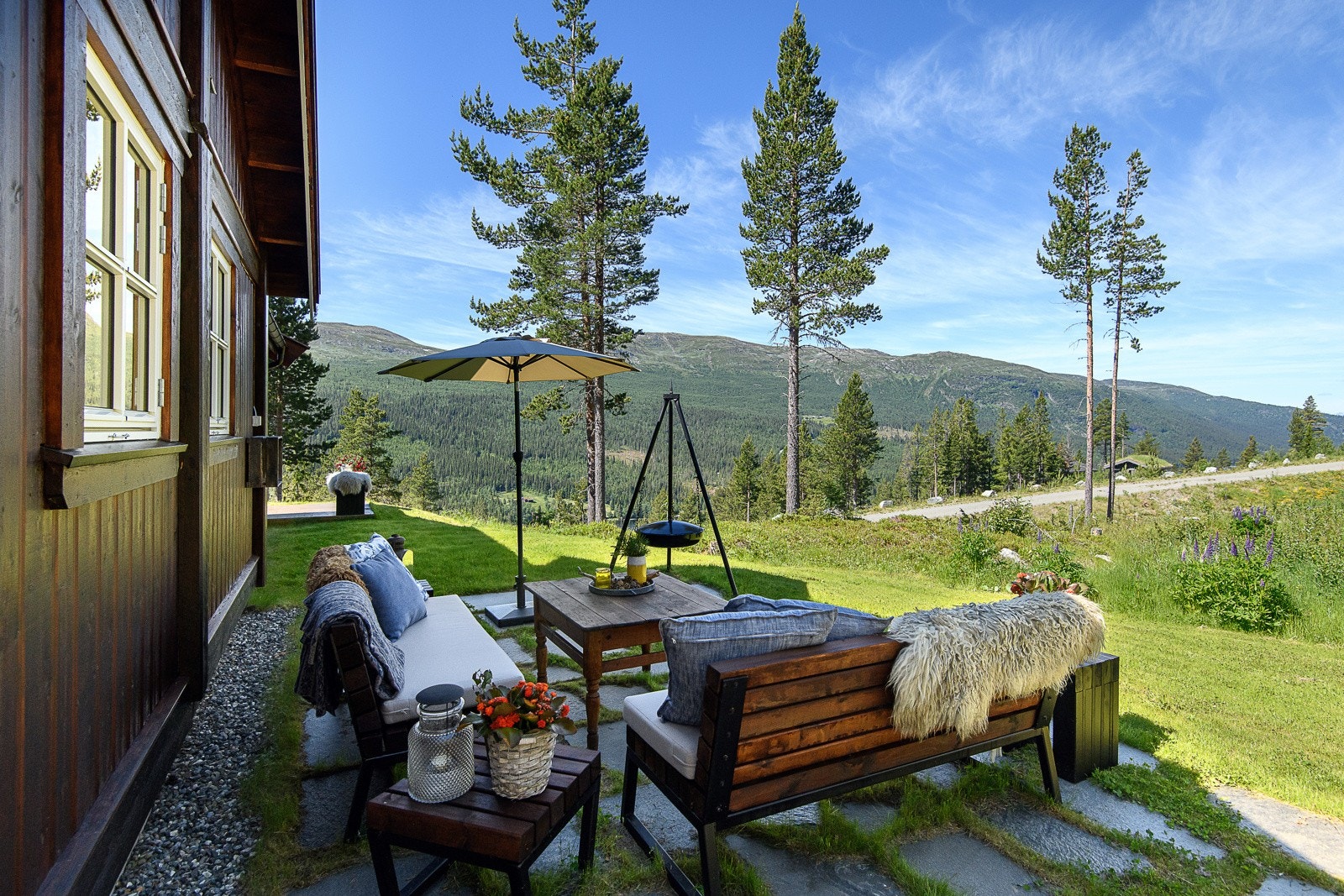 Her kan du virkelig nyte følelsen av fjell, stillhet og ro! Galleribilde