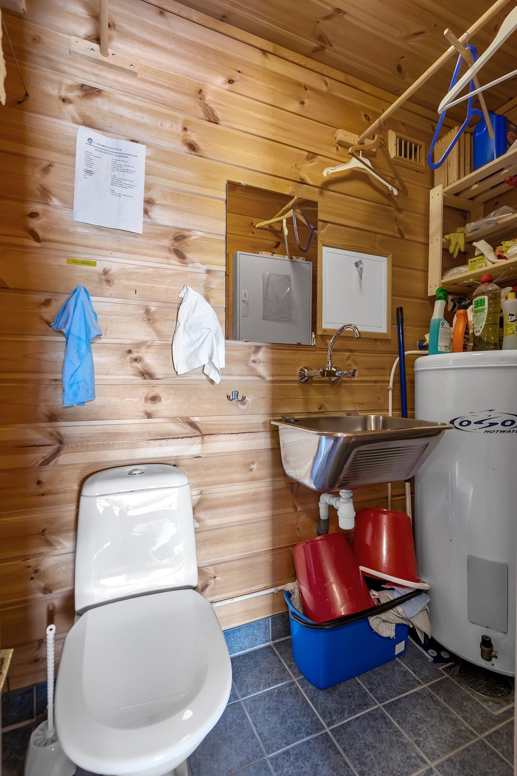 Toalettrom/teknisk bod Galleribilde