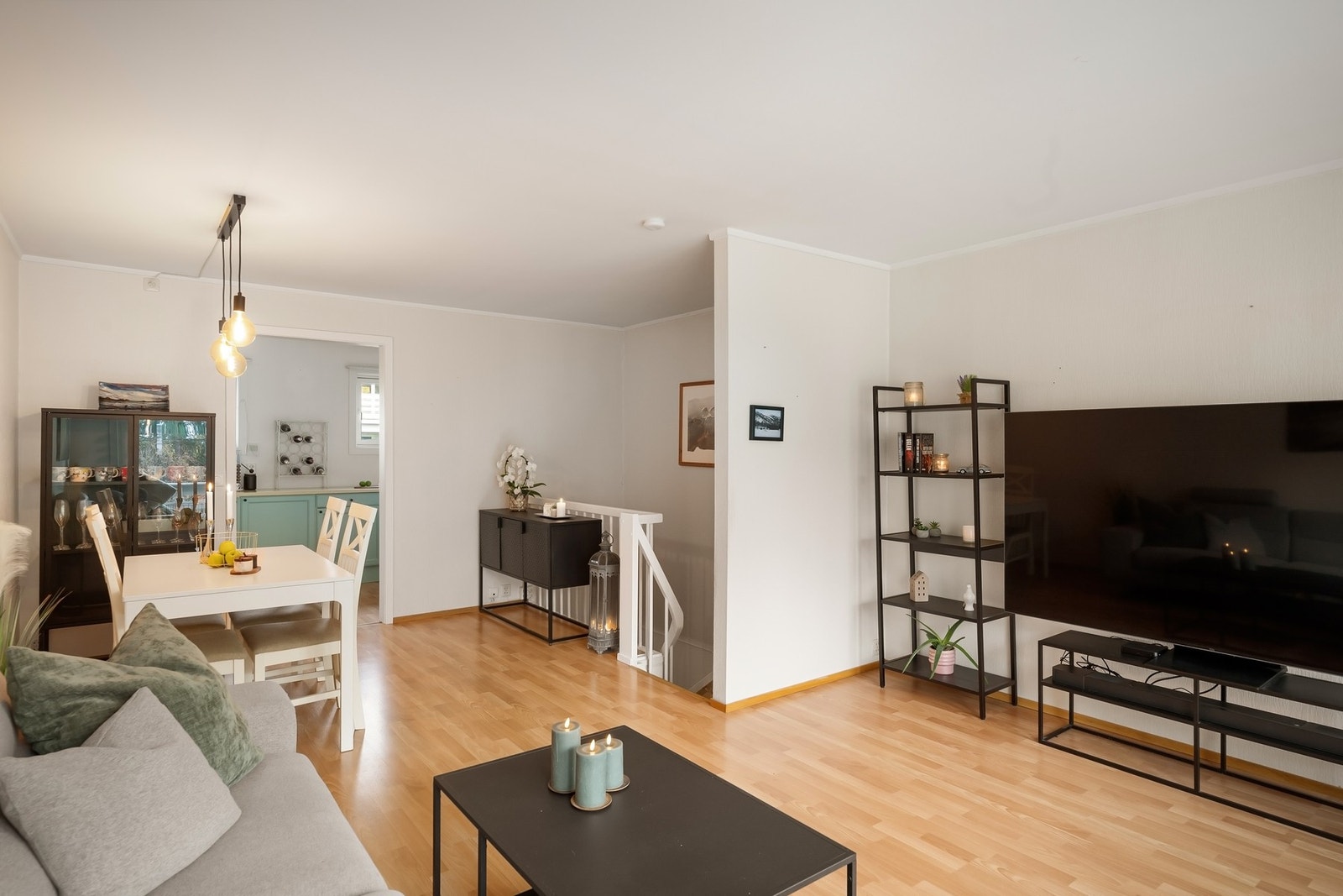 De lyse flatene gjør det enkelt å møblere etter eget ønske Galleribilde