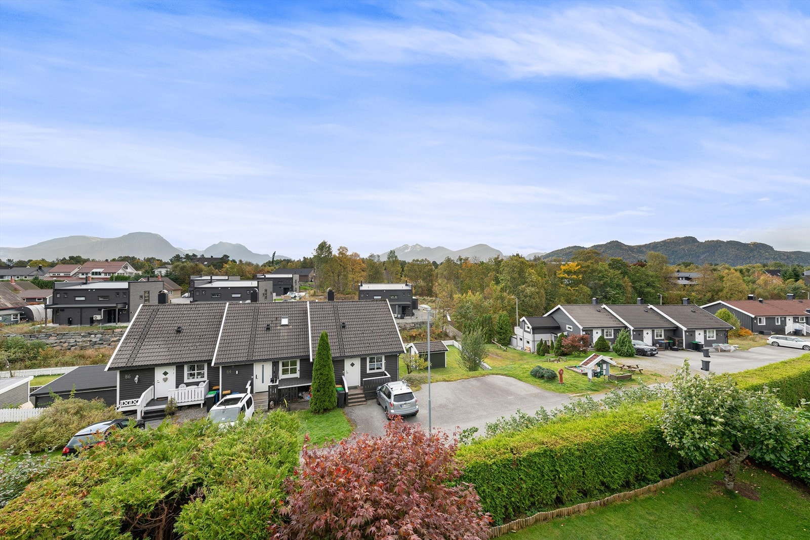 Utsikt fra veranda i 2. etasje Galleribilde