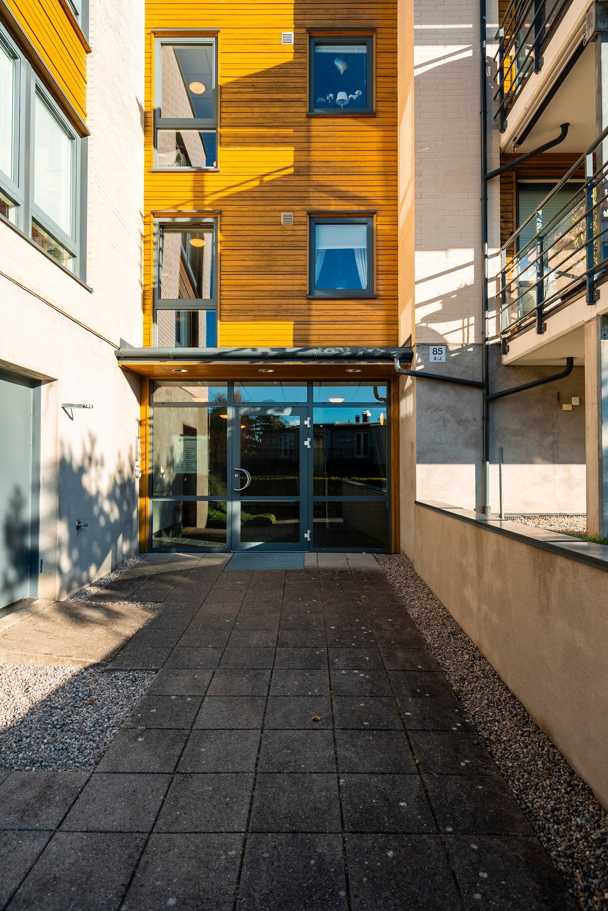 Representativt inngangsparti Galleribilde