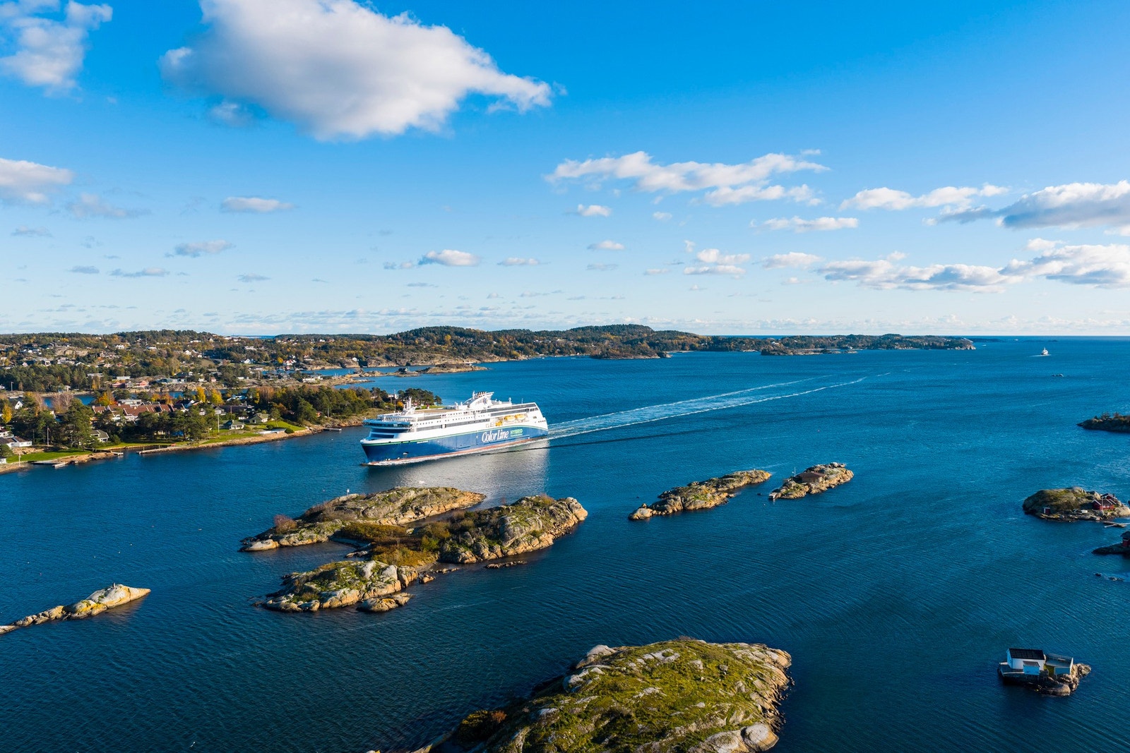 Flott skjærgård rett utenfor inngangsdøren Galleribilde